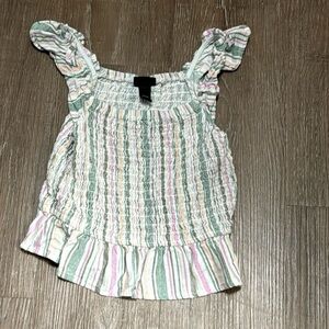 Art Class Girls Size 7/8 Crop Top